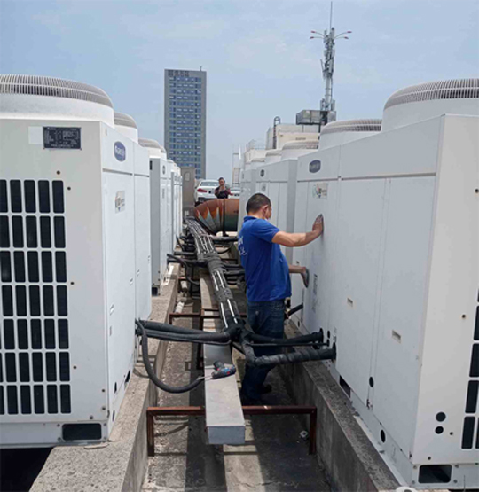 兴城中央空调制热和不制冷系统维修方法